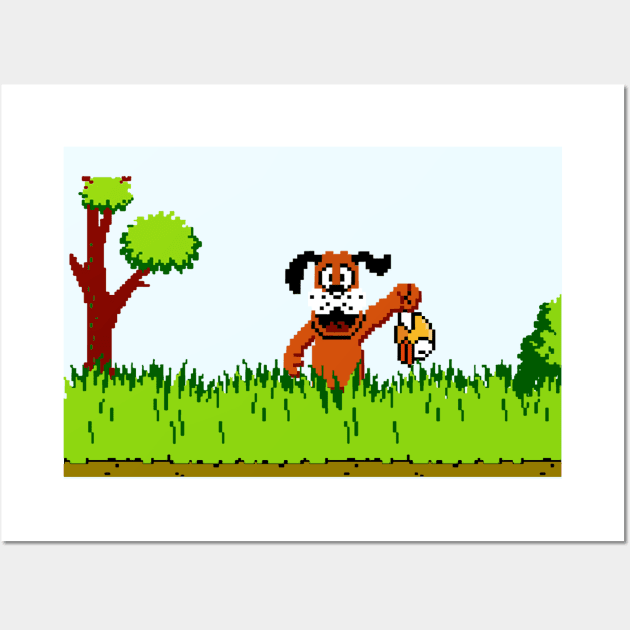 flappy bird hunt Wall Art by Dawgstyle